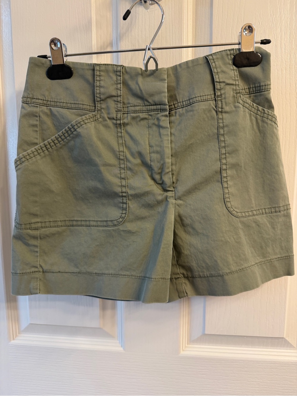 White House Black Market Olive Utility Cargo Shorts